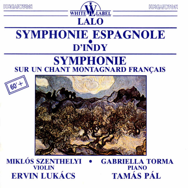 Lalo: Symphonie Espagnole - D'Indy: Symphonie Cevenole cover art
