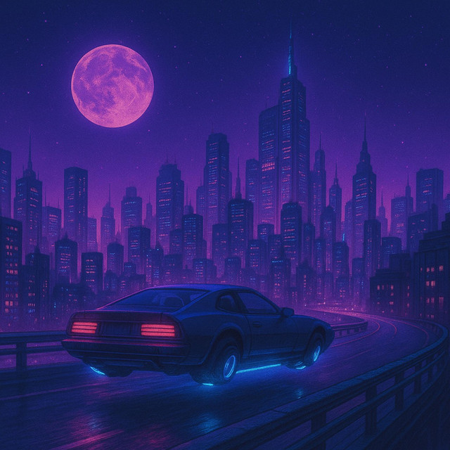 synthwave man
