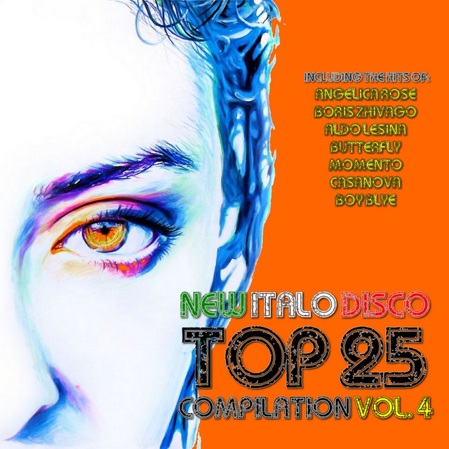 New Italo Disco Top 25 Compilation, Vol. 4 cover