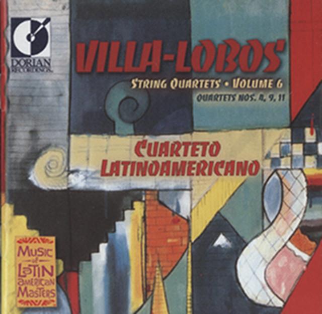 Villa-Lobos, H.: String Quartets, Vol. 6 - Nos. 4, 9, 11 cover art