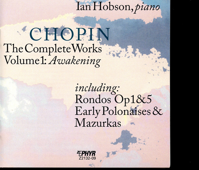 Chopin: The Complete Works, Vol. 1, 