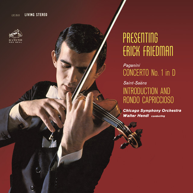 Paganini: Violin Concerto No. 1 in D Major, Op. 6 - Saint-Saëns: Introduction et Rondo capriccioso in A Minor, Op. 28 cover art