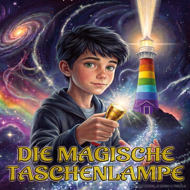 Die magische Taschenlampe (Kinderlied zum Kinderbuch Leuchtturm der Abenteuer) cover