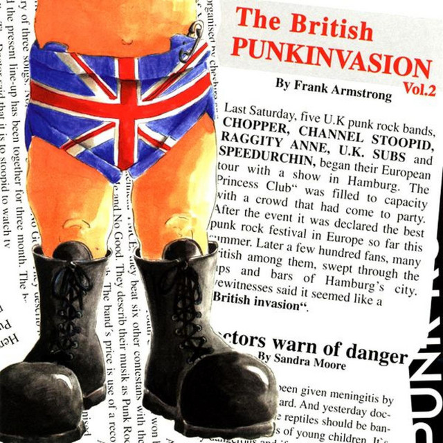 The British Punk Invasion, Vol. 2 cover