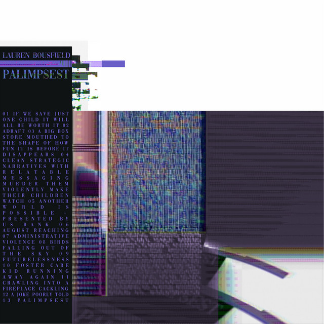 Palimpsest cover art