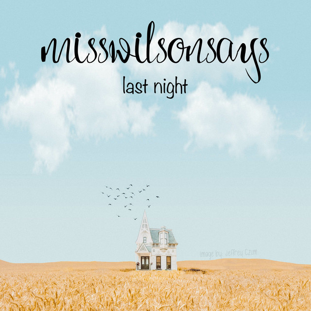 last night cover art
