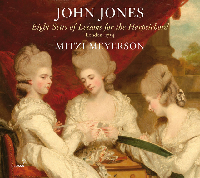 Jones: 8 Setts of Lessons for the Harpsichord cover art