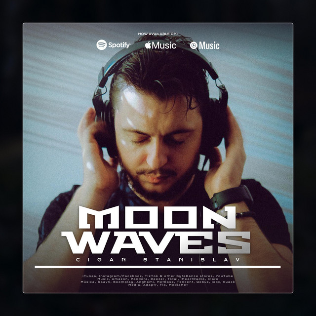 Обкладинка: MOONWAVES — CIGAN Stanislav