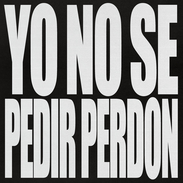 Yo No Sé Pedir Perdón album image