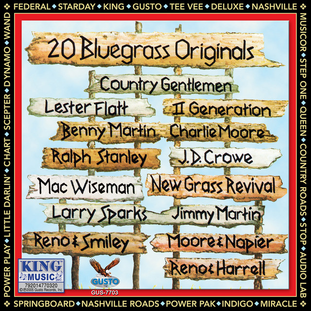 20 Bluegrass Originals cover