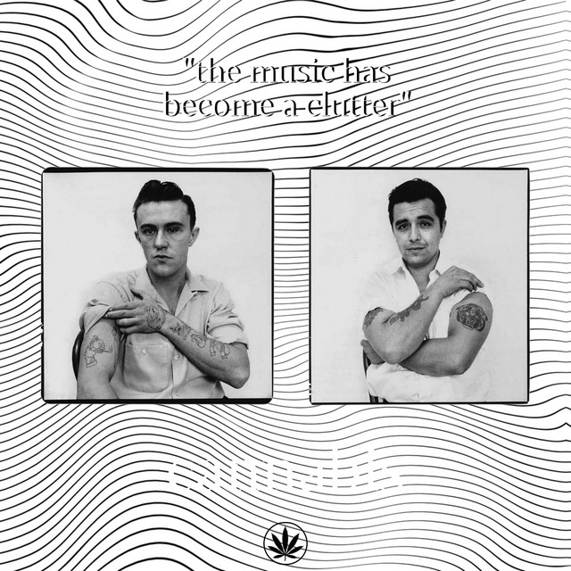 the music has become a clutter cover art