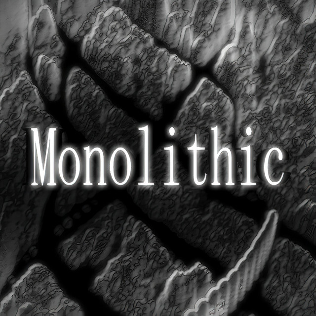 Monolithic cover art