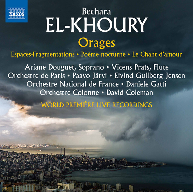 Bechara El-Khoury: Orages (Live) cover art