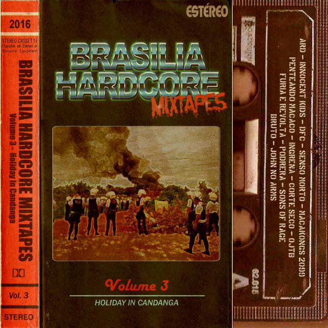 Brasília Hardcore Mixtapes Volume 3 - Holiday In Candanga cover