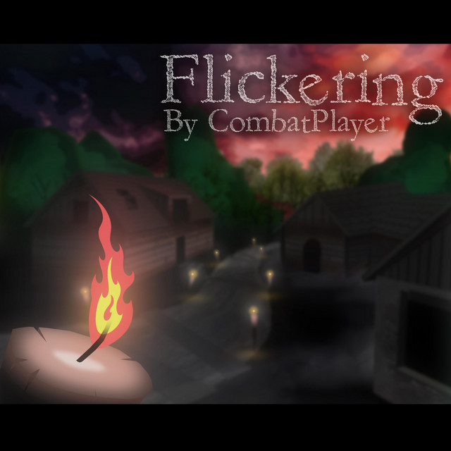 Flickering cover art