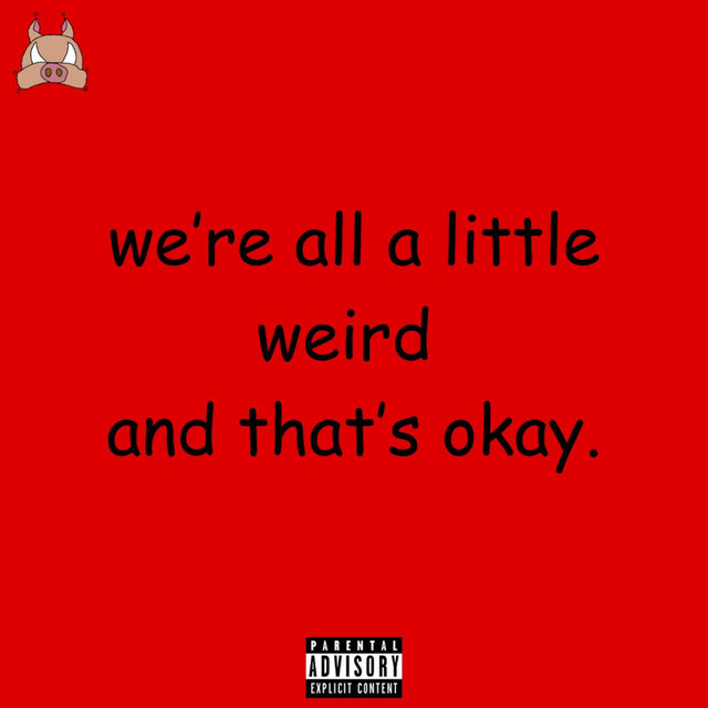 we're all a little weird and that's okay cover art