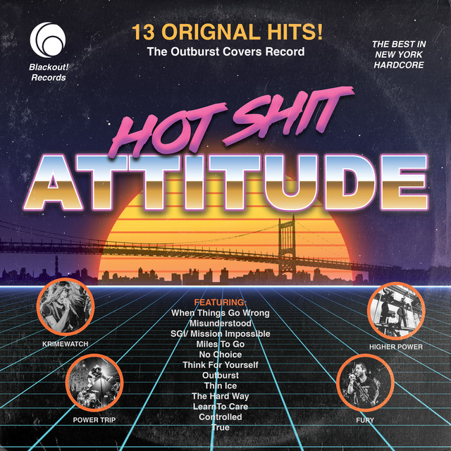 Hot Shit Attitude: The Outburst Covers Record cover art