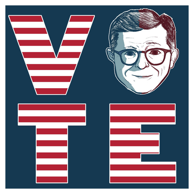 Stephen Colbert for President cover