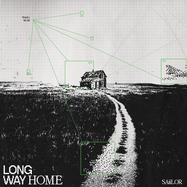 LONG WAY HOME by SAiiLOR cover design