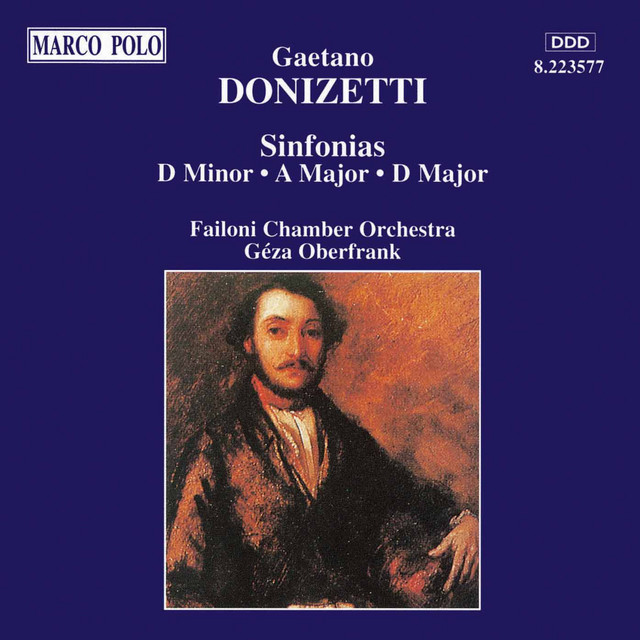 Donizetti: Sinfonias in D Minor, A Major and D Major - Album by