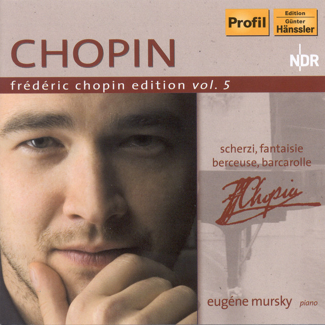 Chopin, F.: Chopin Edition, Vol. 5 - Scherzi / Fantasy / Berceuse / Barcarolle