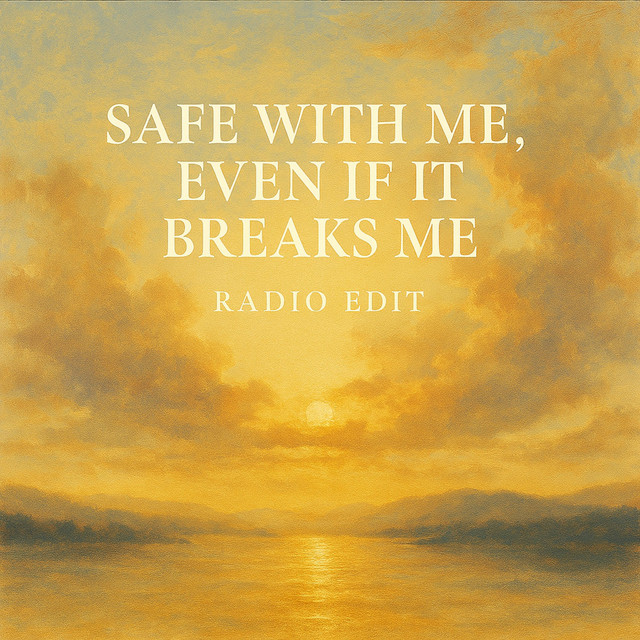 Safe with me, even if it breaks me (Radio Edit) cover