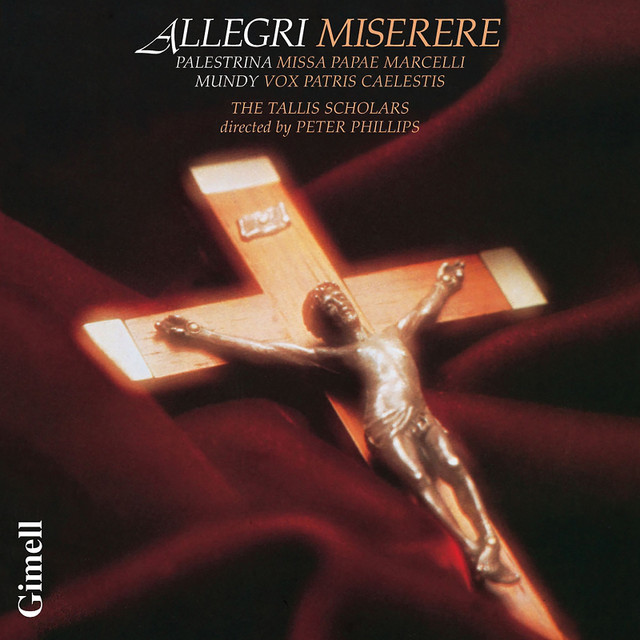 Allegri's Miserere - Palestrina's Missa Papae Marcelli - Mundy's Vox Patris caelestis cover art