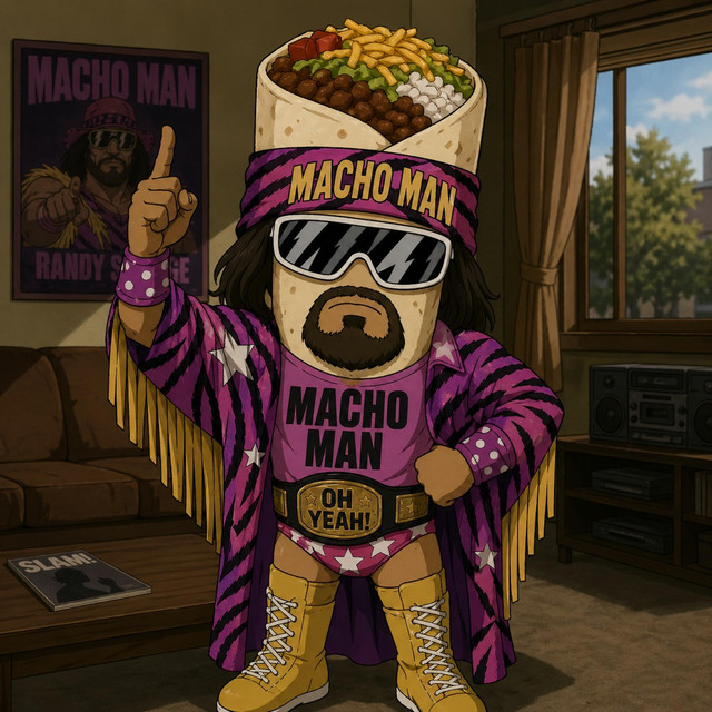 Macho Man (flying lbs)