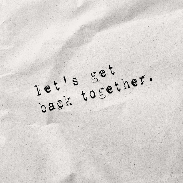 let's get back together. cover art