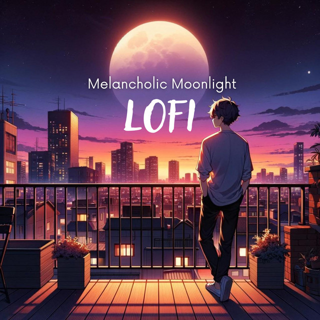 Melancholic Moonlight: Anime Lofi Grooves cover art