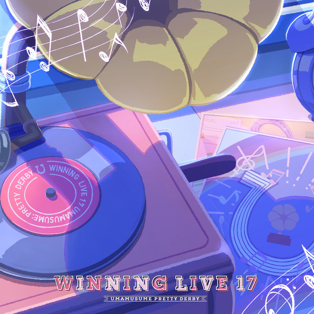 『ウマ娘 プリティーダービー』WINNING LIVE 17 cover art