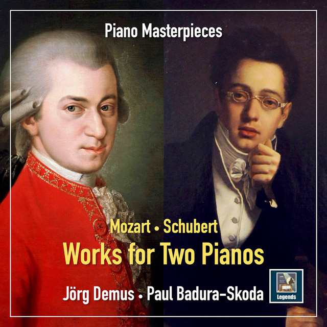 Mozart & Schubert: Works for 2 Pianos cover art