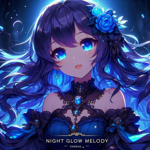Обкладинка: NIGHT GLOW MELODY — vangul