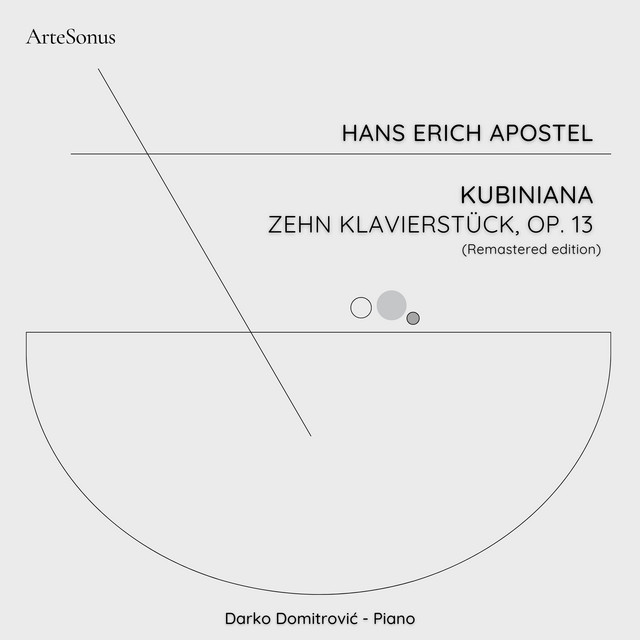 H. E. Apostel: Kubiniana Zehn Klavierstücke, Op. 13 (2025 Remaster) cover art