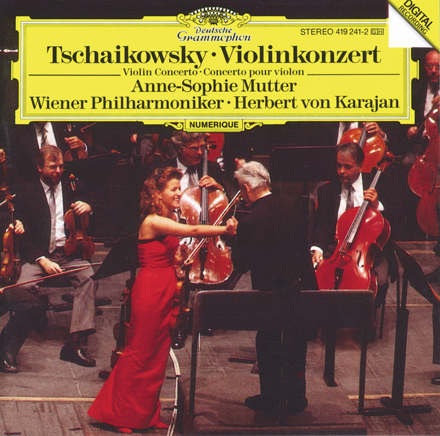 Tchaikovsky Violin Concerto Album By Pyotr Ilyich Tchaikovsky Anne Sophie Mutter Wiener Philharmoniker Herbert Von Karajan Spotify