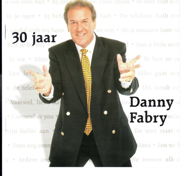 30 Jaar....Danny Fabry cover art