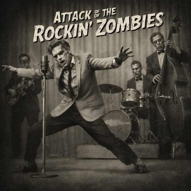 Attack of the Rockin' Zombies (Haunted Jukebox) [Remastered] cover