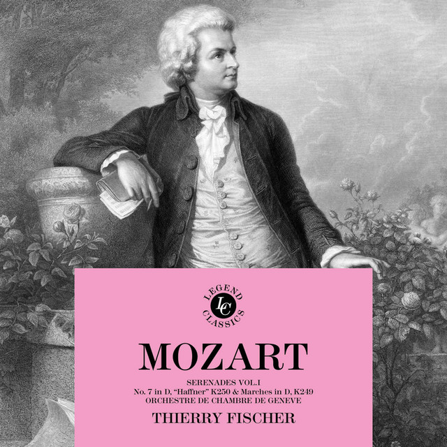 Mozart: March in D, K249 & Serenade No 7 in D, Haffner K250 cover art
