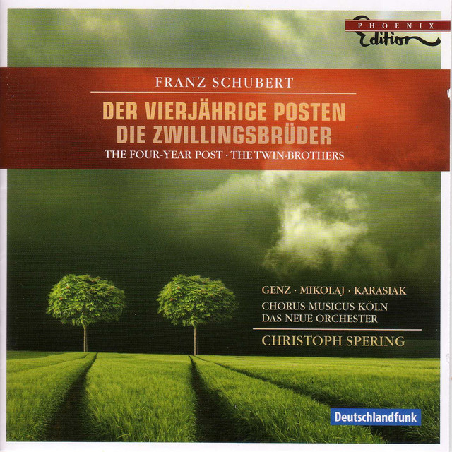 Schubert, F.: Vierjahrige Posten (Der) / Zwillingsbruder (Die) [Opera]