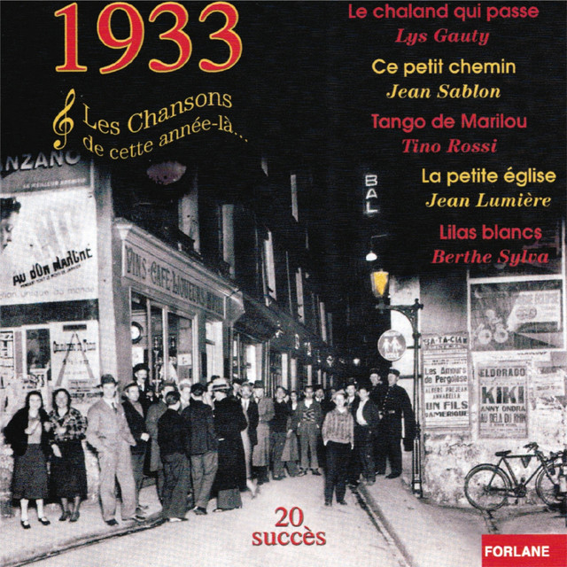 1933 : Les chansons de cette année-là (20 succès) cover