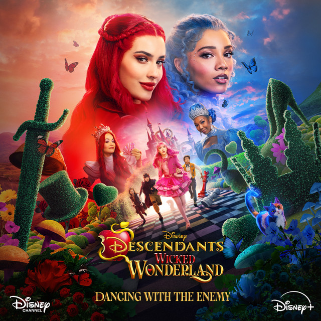 Capa de Dancing with the Enemy - From "Descendants: Wicked Wonderland" - Kylie Cantrall feat. Malia Baker & Liamani & Kiara Romero & Descendants – Cast & Disney