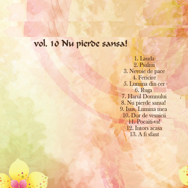 Ovidiu Liteanu, Vol. 10 (Nu Pierde Sansa) cover art