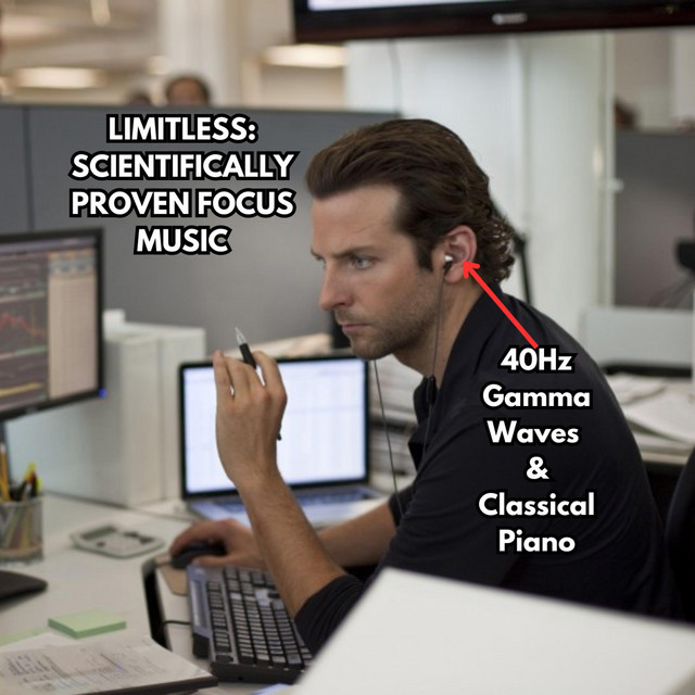 Limitless Focus: 40 Hz Gamma Waves + Piano | Scientifically Proven