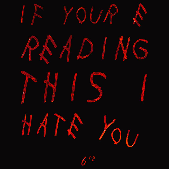 IF YOU'R READING THIS, I HATE YOU cover art