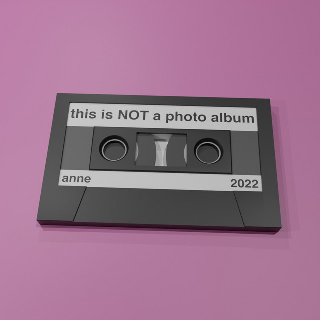 this is NOT a photo album cover art