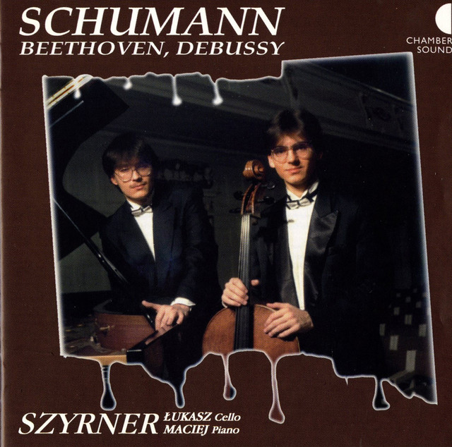 Schumann - Beethoven - Debussy cover art