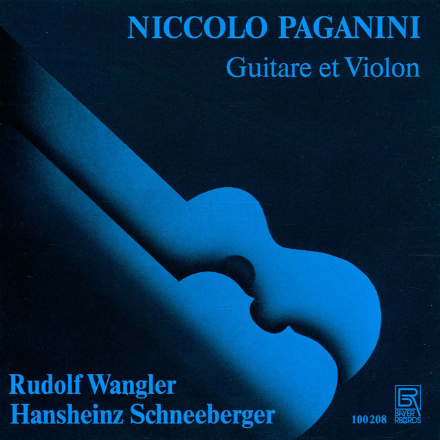 Paganini: Guitare et violin cover art