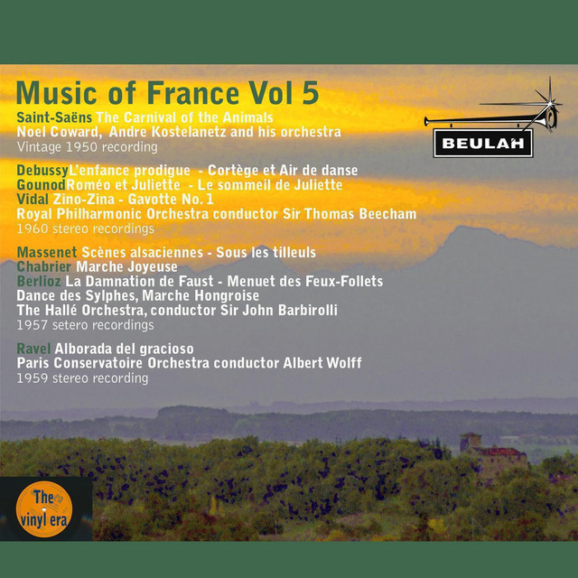 Cover du titre L'enfant prodigue: Cortège et air de danse