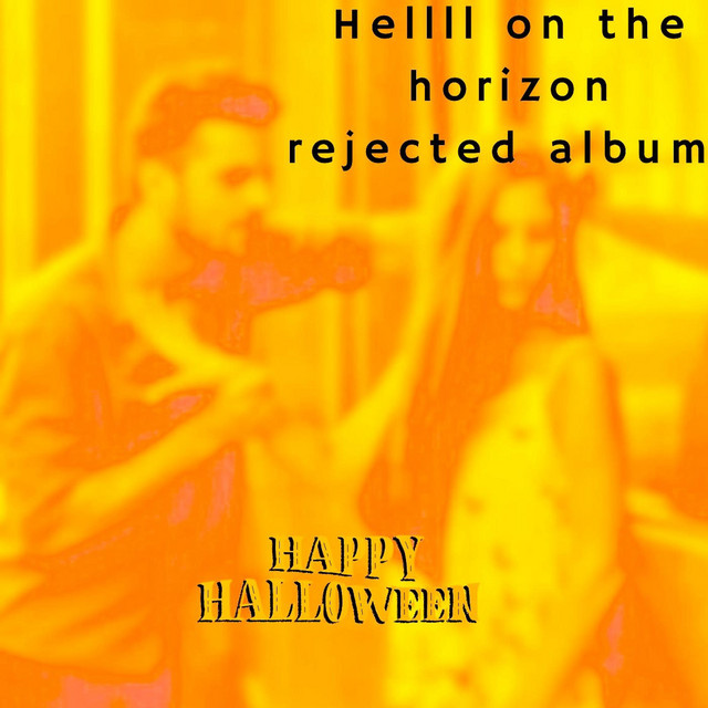 Helll on the horizon rejected album cover art