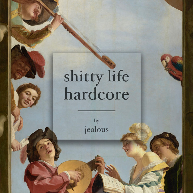 shitty life hardcore cover art